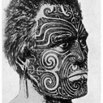 マオリの酋長の顔面に施されたタトゥ　by tattooblogger